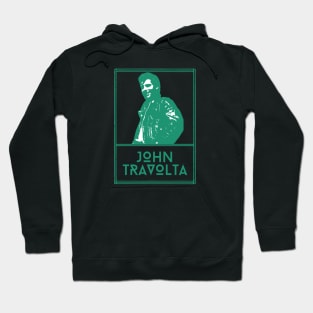 John travolta\\80s retro fan artwork Hoodie